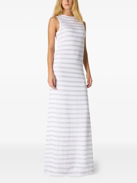 Missoni striped sleeveless maxi dress - White - zdjęcie produktu nr 2