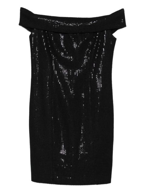 Eleh sequin-embellishment mini dress - Black - zdjęcie produktu nr 1