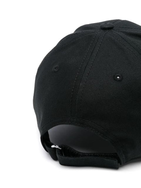 Moncler logo-patch cap - Black - zdjęcie produktu nr 2