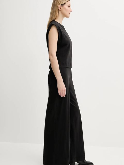 G-Star kombinezon bawełniany kolor czarny bawełniany z dekoltem okrągłym D26101-B771