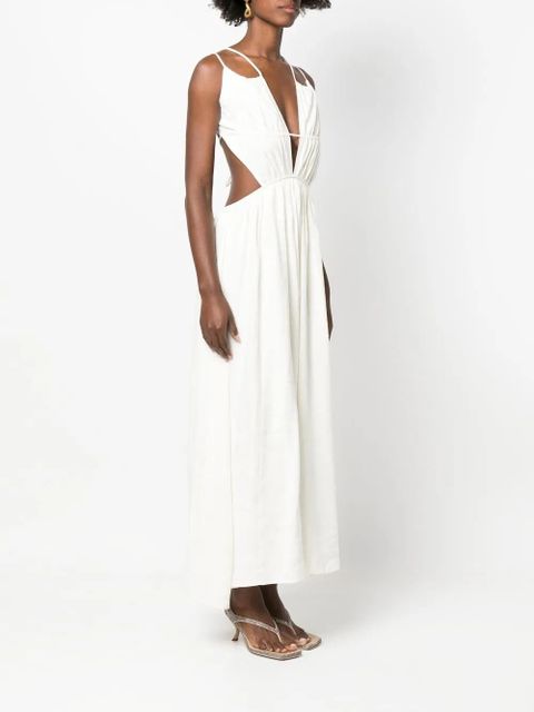 Cult Gaia open-back midi dress - White - zdjęcie produktu nr 2
