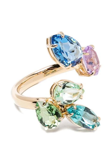 Swarovski mixed-cuts ring - Gold - zdjęcie produktu nr 1