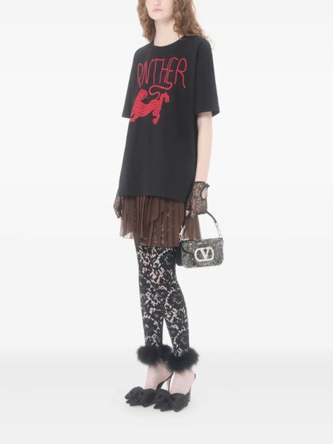 Valentino Garavani small Locò embellished tote bag - Black - zdjęcie produktu nr 2