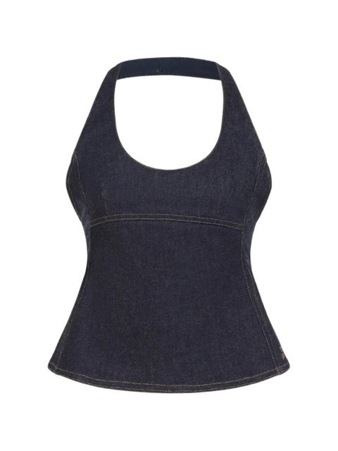 Jacquemus The Lavoir de-Nîmes denim top - Blue - zdjęcie produktu nr 1