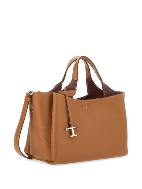Tod's mini leather tote bag - Brown
