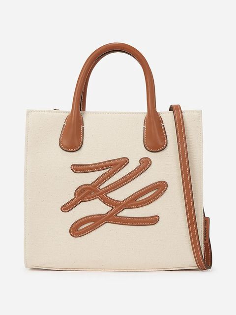 Karl Lagerfeld torebka kolor beżowy A2W50002 - zdjęcie produktu nr 1