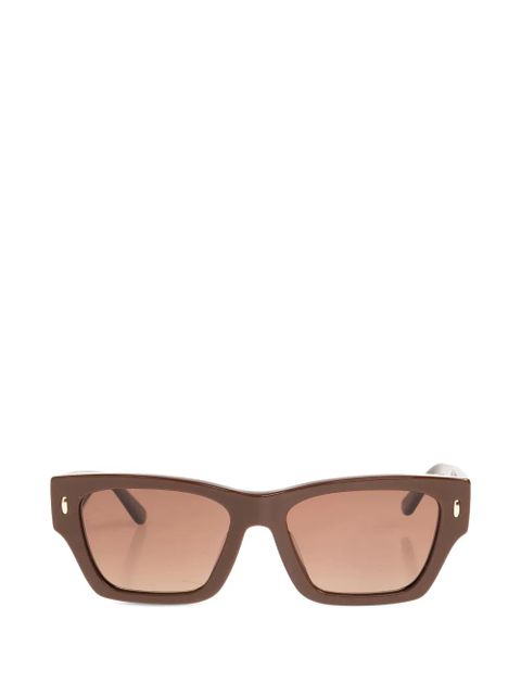 Tory Burch rectangle-frame sunglasses - Brown - zdjęcie produktu nr 1