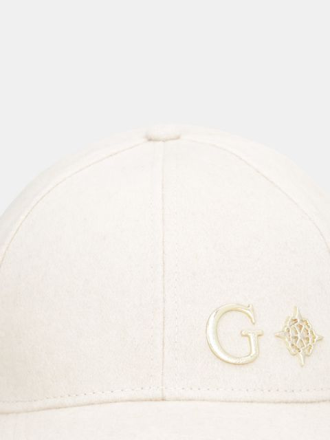 Guess czapka z daszkiem z dodatkiem wełny - zdjęcie produktu nr 1