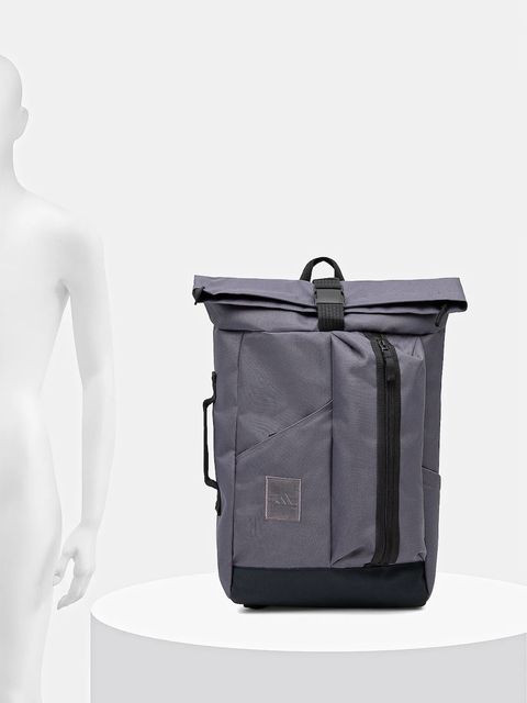 adidas plecak kolor szary duży z aplikacją JM5445