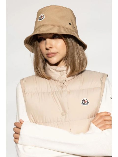 Moncler logo-patch hat - Neutrals - zdjęcie produktu nr 2