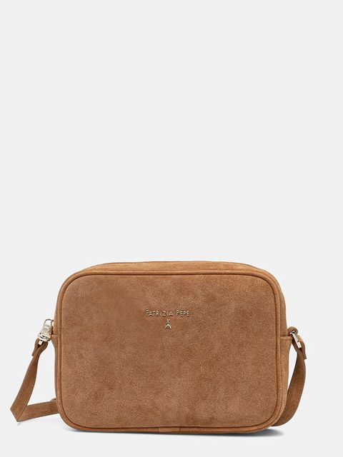 Patrizia Pepe torebka zamszowa - zdjęcie produktu nr 1