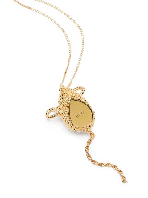 LOEWE mouse-pendant necklace - Gold