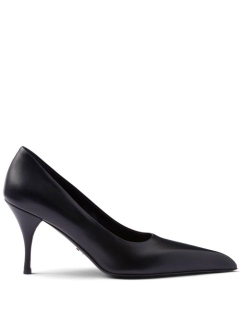 Prada 85mm leather pumps - Black - zdjęcie produktu nr 1