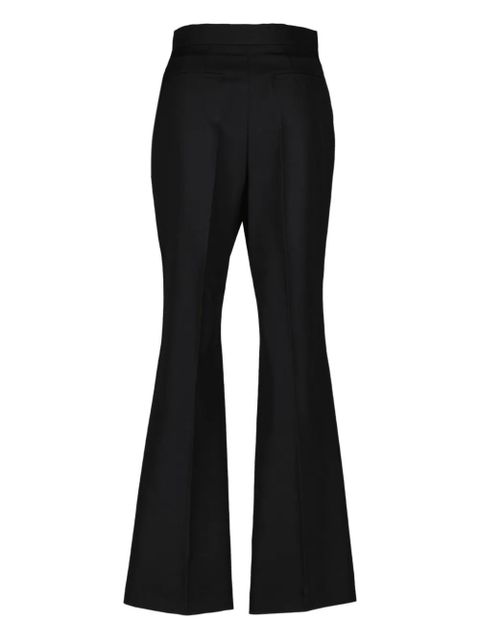 FENDI wool trousers - Black