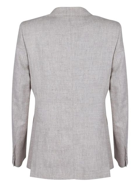 Max Mara double-breasted blazer - Grey - zdjęcie produktu nr 2