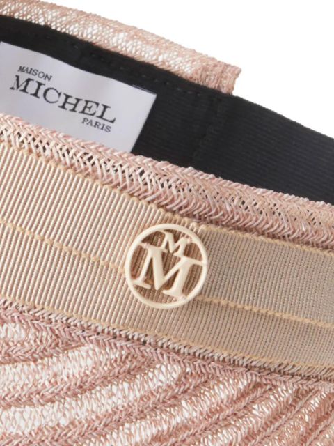 Maison Michel Pat visor - Neutrals - zdjęcie produktu nr 2