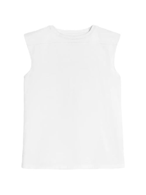 Jil Sander cotton jersey sleeveless top - White - zdjęcie produktu nr 1