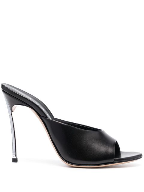 Casadei 110mm heeled sandals - Black - zdjęcie produktu nr 1