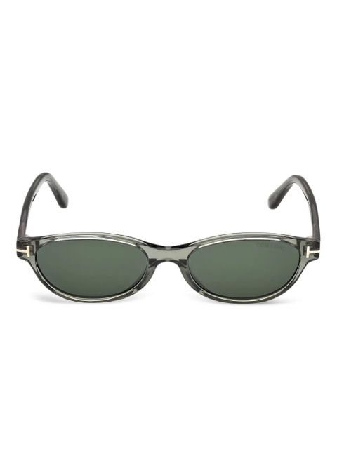 TOM FORD Eyewear oval-frame sunglasses - Grey - zdjęcie produktu nr 1