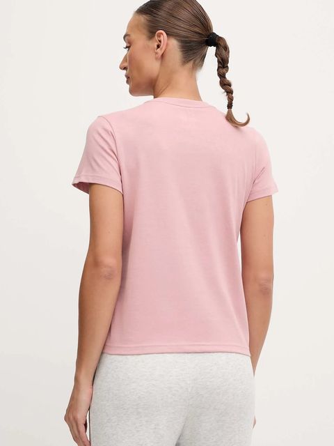 Helly Hansen t-shirt bawełniany HH LOGO damski kolor różowy 54593