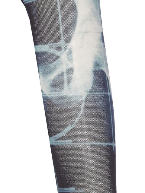 Jean Paul Gaultier cropped top - Black