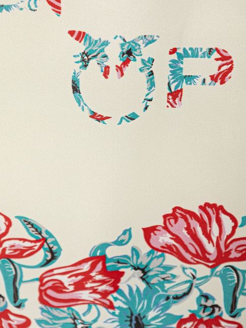 Pinko apaszka z dodatkiem jedwabiu - zdjęcie produktu nr 1