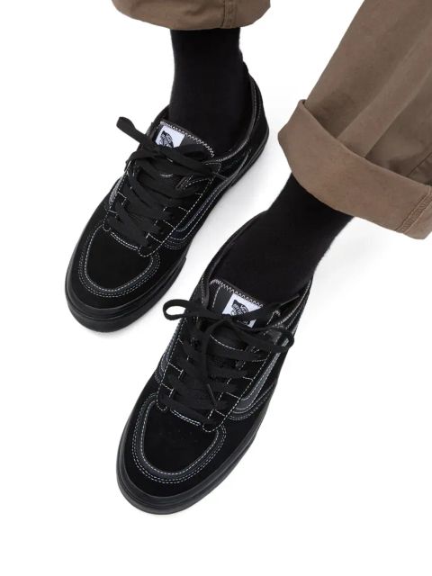 Vans tenisówki zamszowe Rowley Classic kolor czarny VN0009QJH1W1