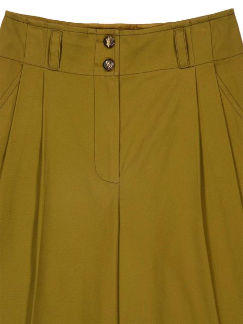 ZIMMERMANN Luna drill tailored trousers - Green