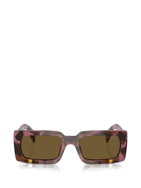 Prada Eyewear square-frame sunglasses - Pink - zdjęcie produktu nr 1