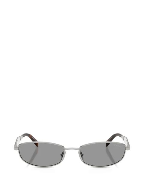 Prada Eyewear rectangle-frame sunglasses - Silver - zdjęcie produktu nr 1