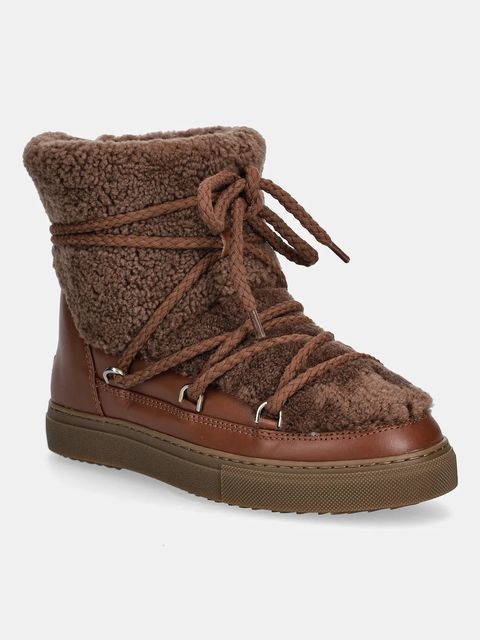 Inuikii sneakersy skórzane Curly kolor brązowy 1001.003.0281.150