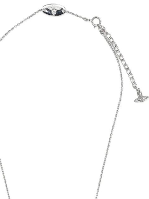 Vivienne Westwood Orb-embossed necklace - Silver