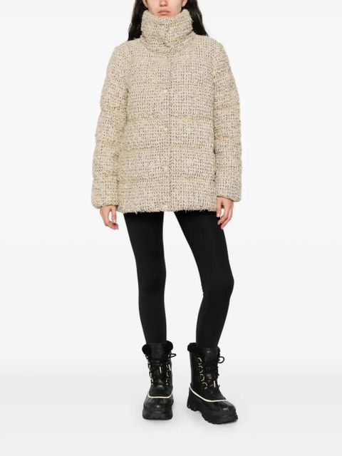 Moncler high-neck jacket - Neutrals - zdjęcie produktu nr 2