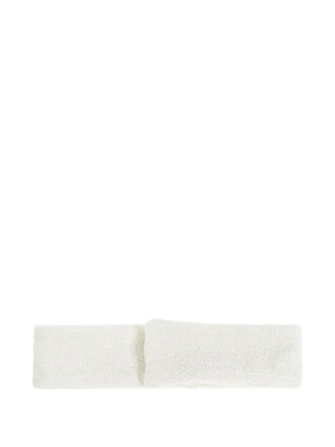 Versace logo-embroidered headband - White - zdjęcie produktu nr 2