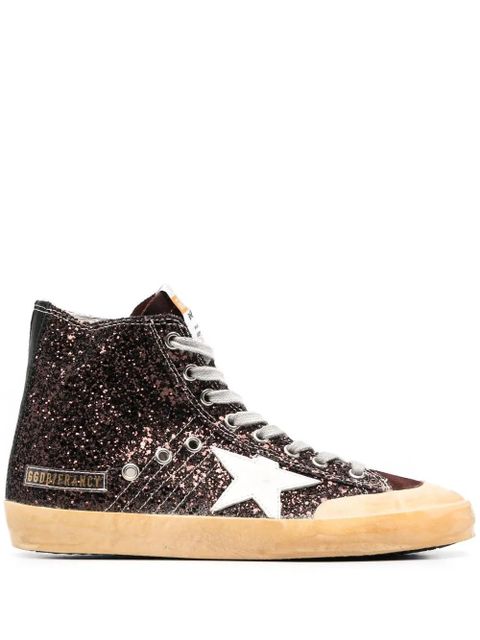 Golden Goose Francy high-top sneakers - Brown - zdjęcie produktu nr 1