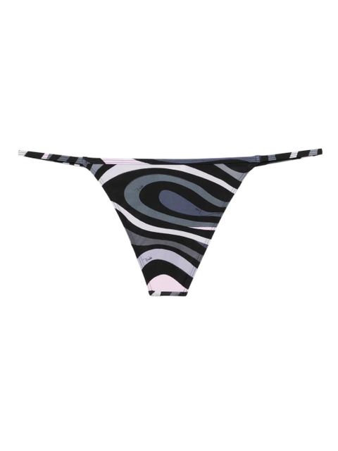PUCCI abstract-print bikini bottom - Black - zdjęcie produktu nr 2