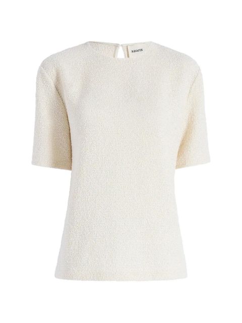 KHAITE Web top - Neutrals - zdjęcie produktu nr 1