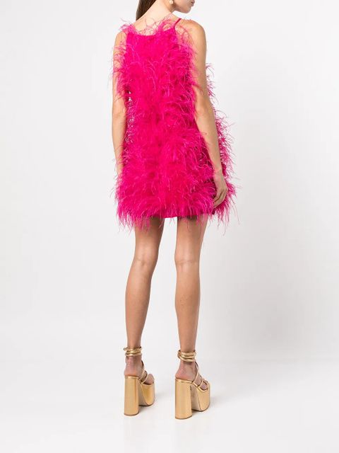 Cult Gaia Shannon sleeveless short dress - Pink