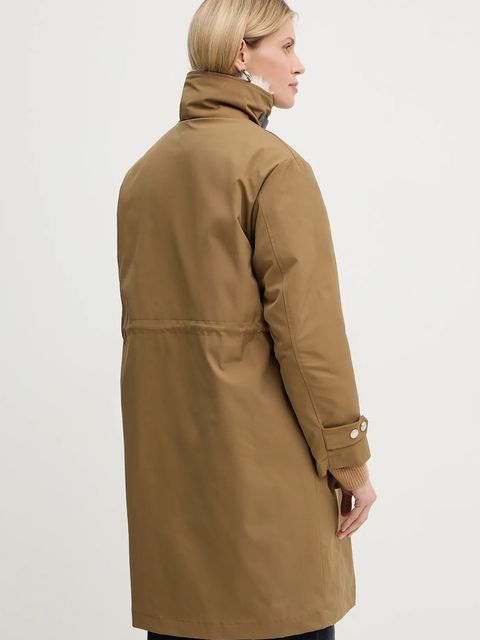 Morgan kurtka kolor zielony zimowa GAPI