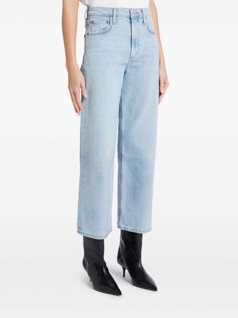 AGOLDE cropped jeans - Blue