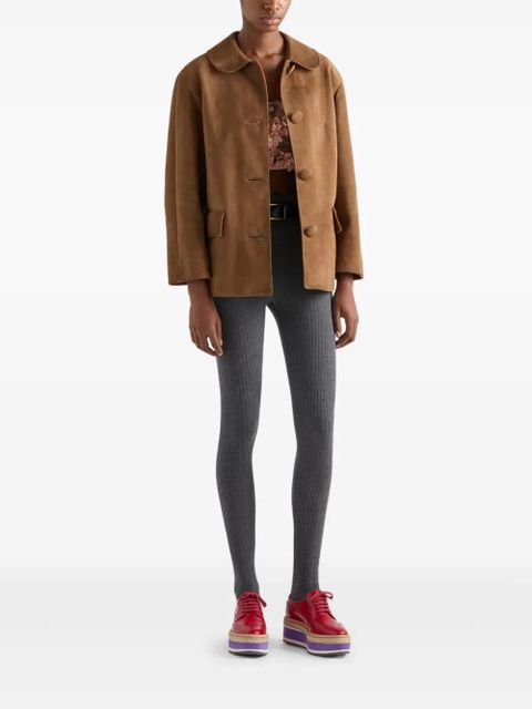 Prada suede jacket - Brown