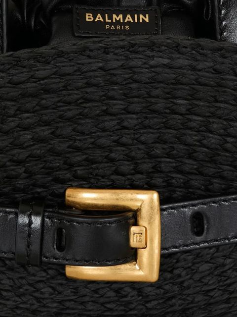 Balmain mini Shuffle belt tote bag - Black