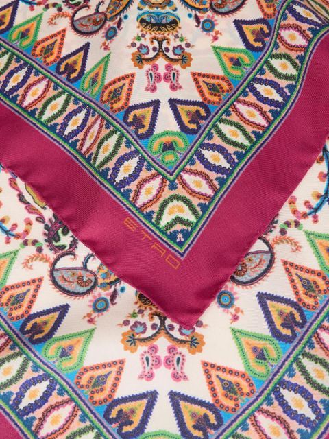 ETRO paisley-print scarf - Neutrals