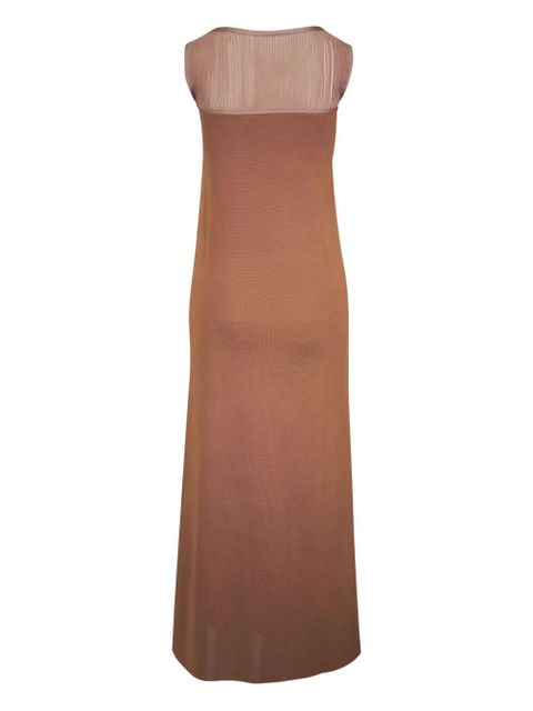 KHAITE sleeveless dress - Brown - zdjęcie produktu nr 2