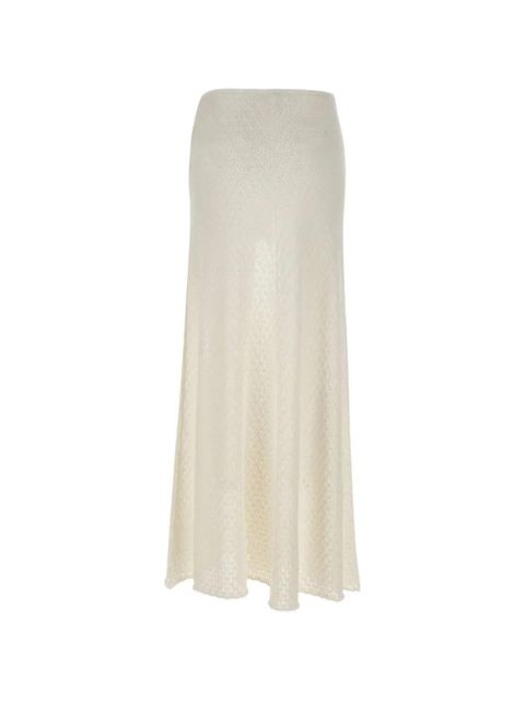Faithfull the Brand Lenna drawstring maxi skirt - White - zdjęcie produktu nr 2