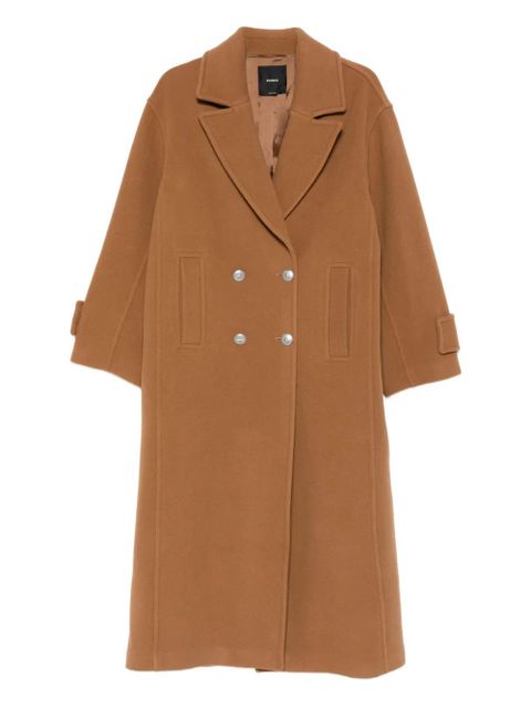 PINKO double-breasted coat - Brown - zdjęcie produktu nr 1