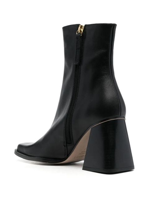 ALOHAS South 80mm leather ankle boots - Black