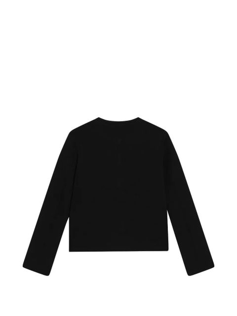 Max Mara round-neck long-sleeved cardigan - Black - zdjęcie produktu nr 2