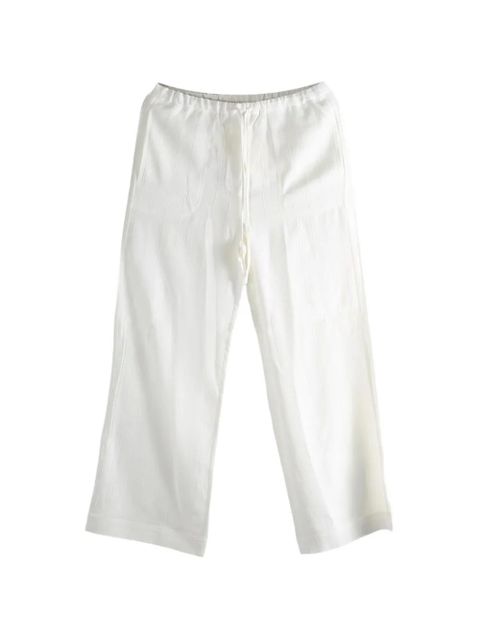 TOTEME drawstring-fastening trousers - White - zdjęcie produktu nr 1