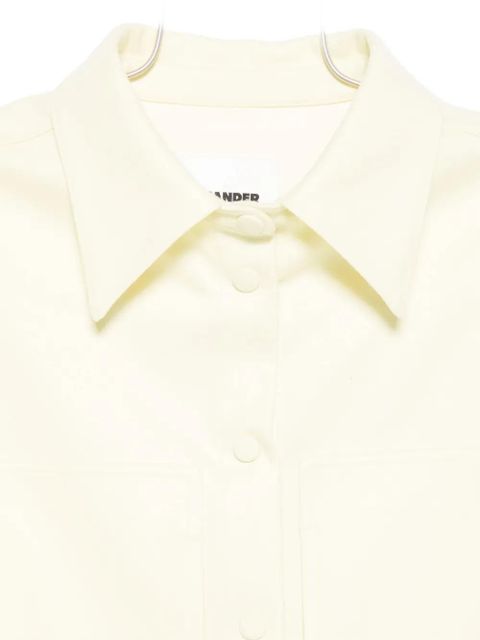 Jil Sander chest-pocket shirt - Yellow - zdjęcie produktu nr 2